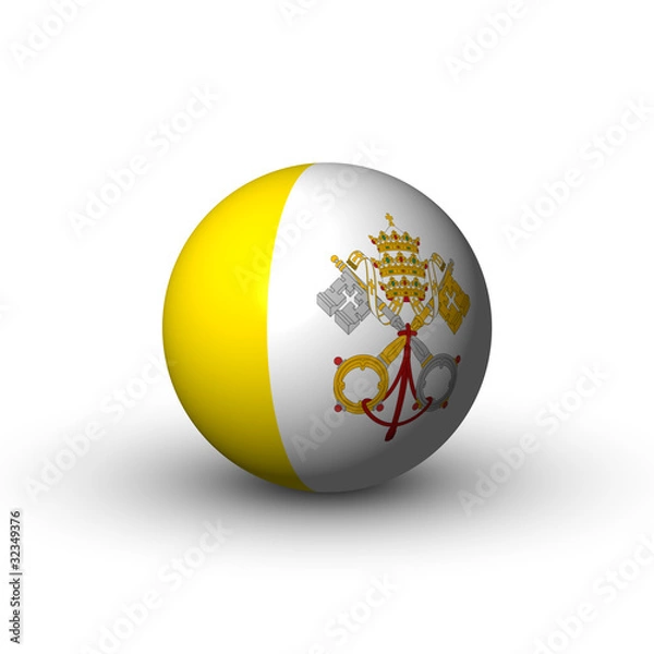 Obraz Flagge Vatikan Staat