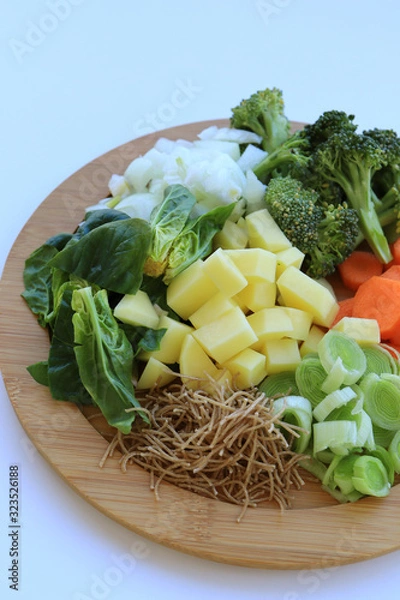 Obraz vegetable plate