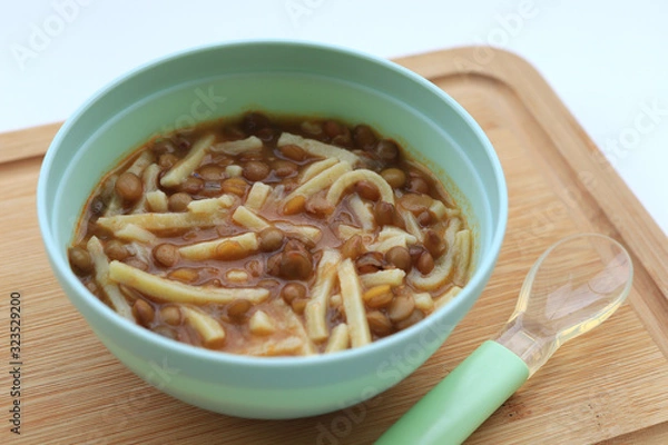 Obraz lentil noodles