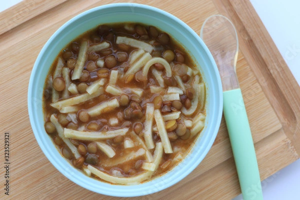 Obraz lentil noodles