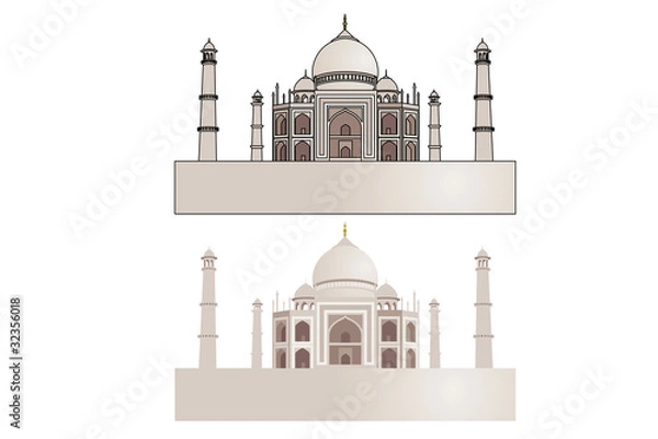 Obraz タージマハル