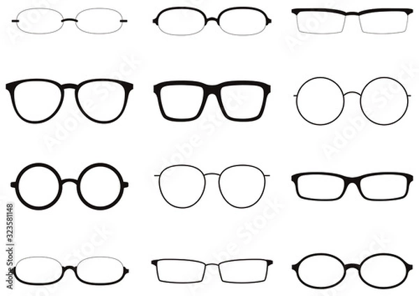 Fototapeta メガネ