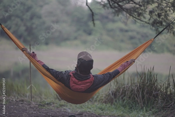 Obraz Relax on the hammock