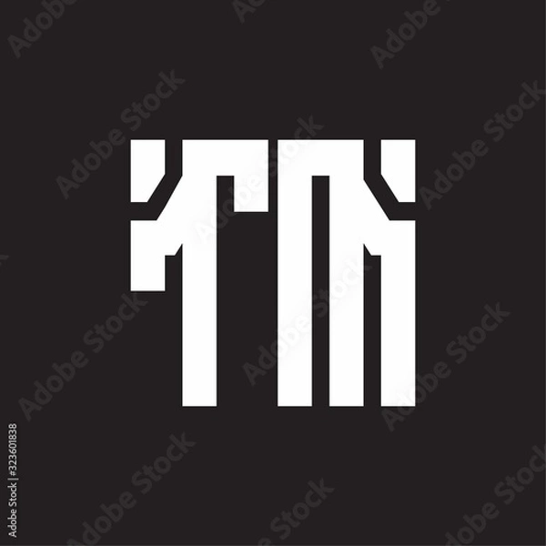 Obraz TM Logo with squere shape design template