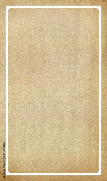 Obraz Old paper with inner frame