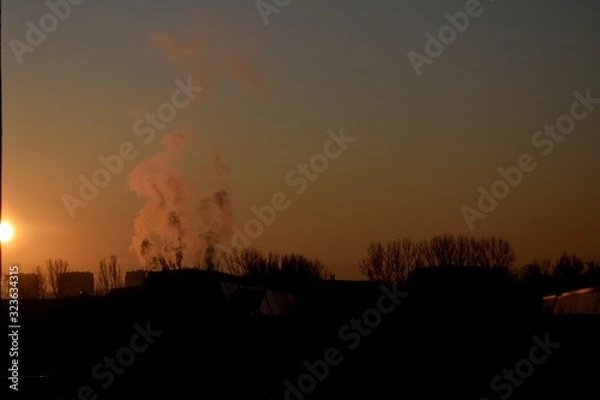 Fototapeta Dym