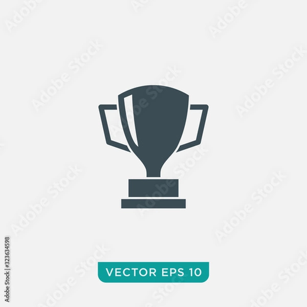 Obraz Trophy Icon Design, Vector EPS10