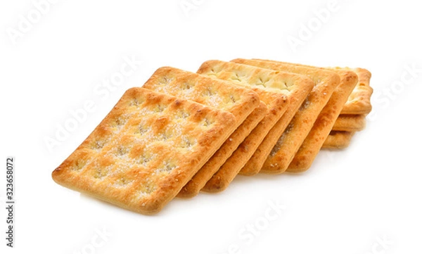 Obraz cookie piece on white background