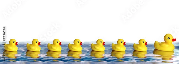 Obraz rubber ducks