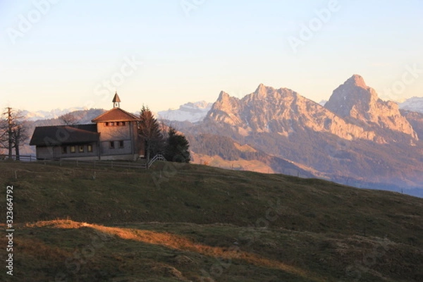 Obraz Berge in der Abendsonne