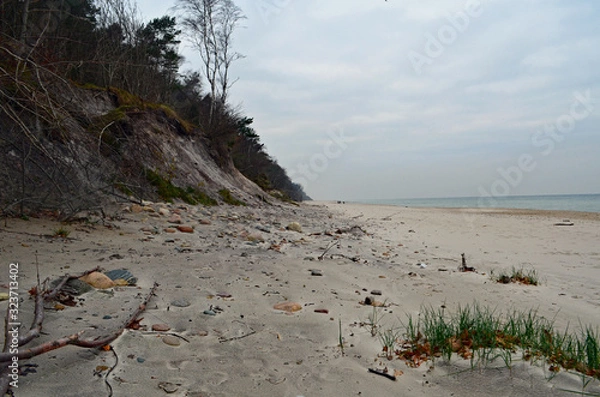 Obraz Baltic beach in november