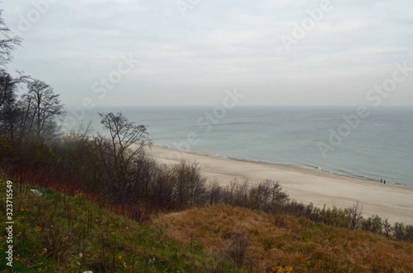 Obraz Baltic beach in november