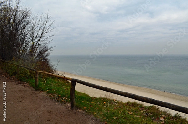 Obraz Baltic beach in november