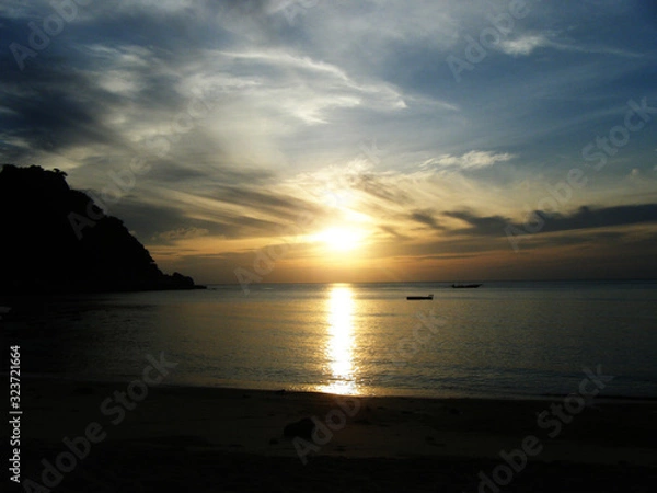 Obraz Tropical Beach Sunset