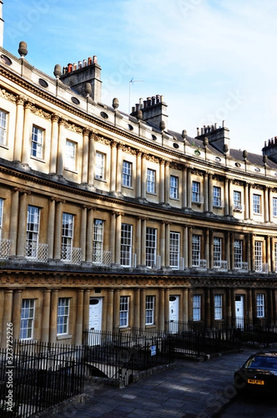 Fototapeta Old buildings in Bath
