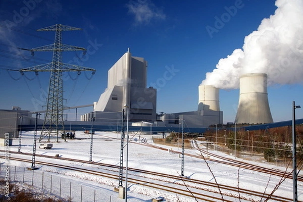 Obraz Braunkohlekraftwerk