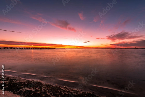 Obraz sunset in long island