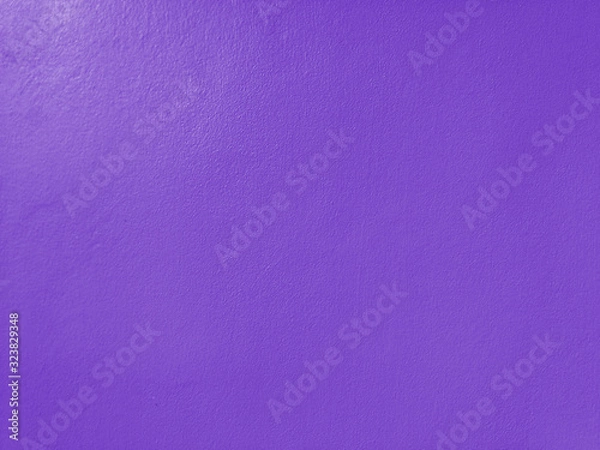 Fototapeta Concrete  violet  wall  background  with  copy  space.