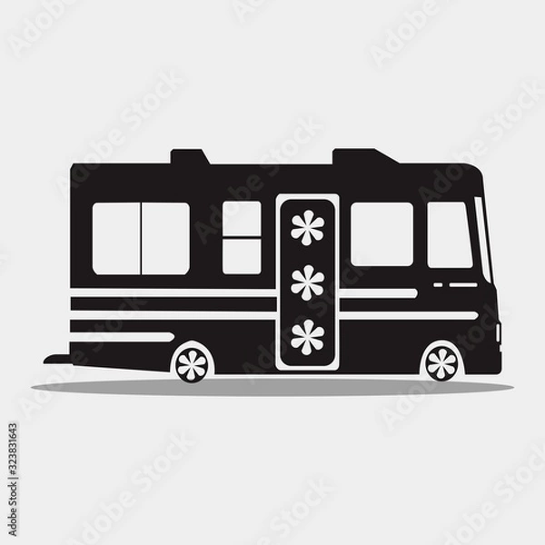 Obraz mobile camping