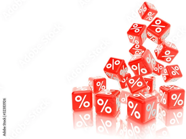 Obraz Preissturz, rot