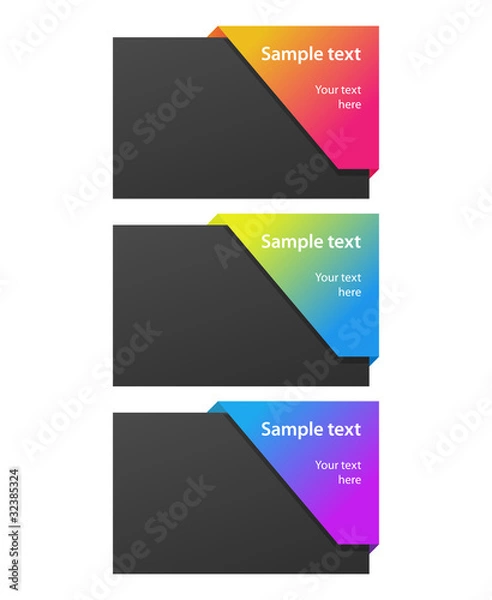 Obraz cards with tags