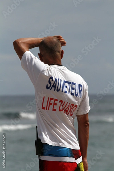 Fototapeta Sauveteur