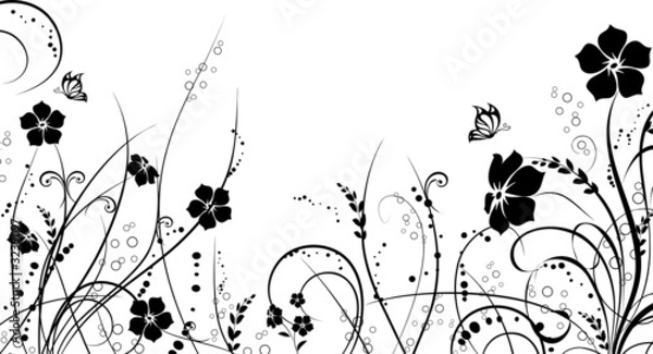 Obraz floral background.