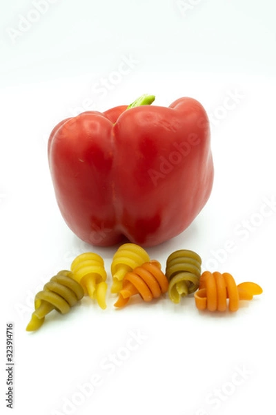 Obraz Nudeln & Paprika