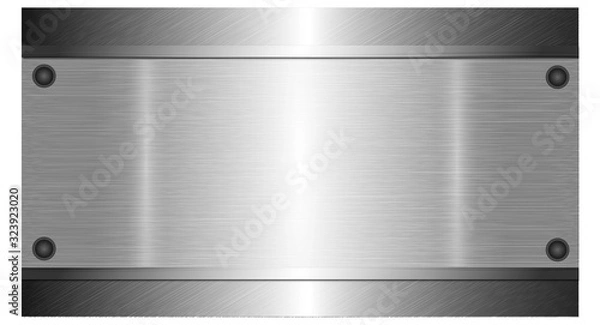 Fototapeta Metal texture background vector design