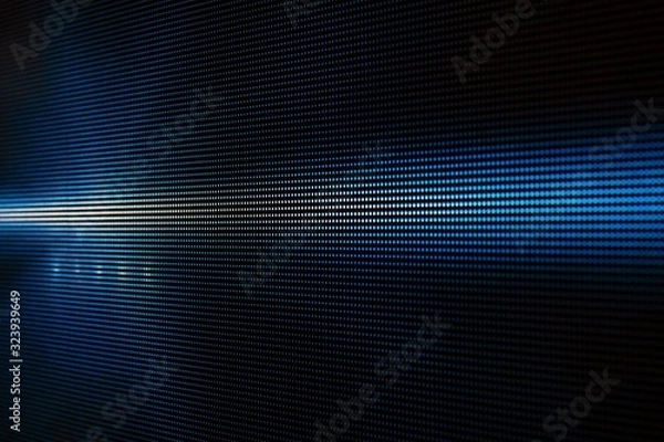 Fototapeta abstract Close up Bright colored LED SMD video wall abstract background