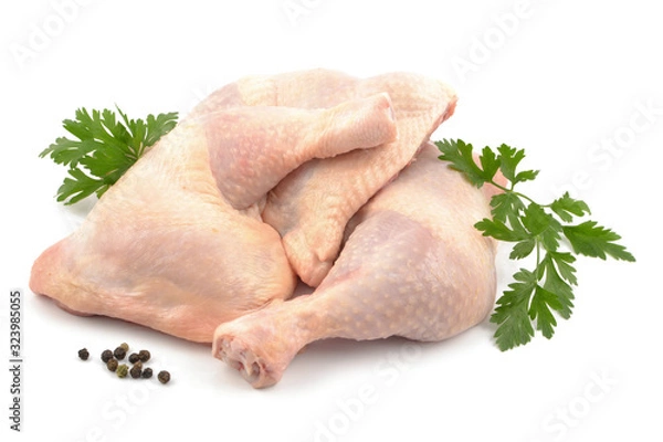 Obraz udka z kurczaka surowe