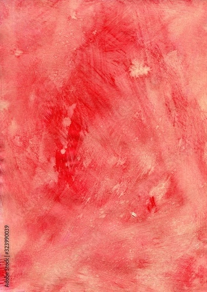 Obraz red abstract paint splash background