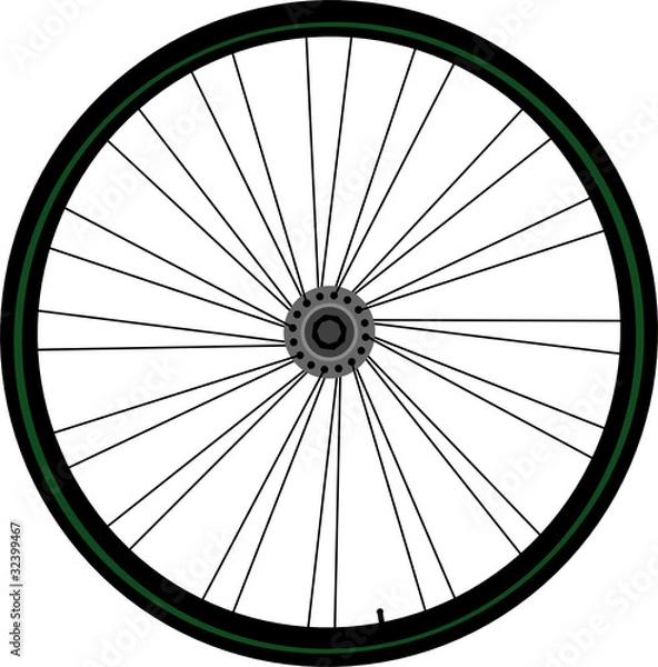 Obraz Bike wheel