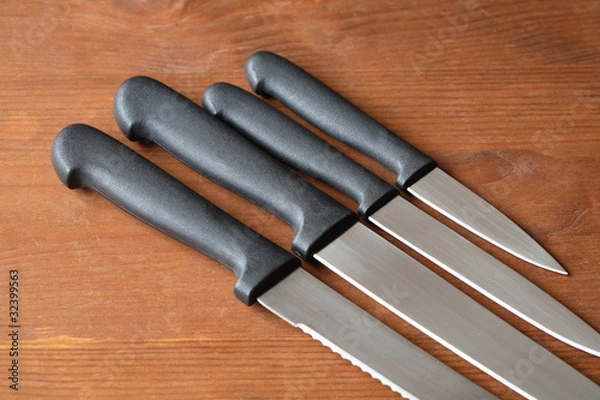 Fototapeta Kitchen Knives Set