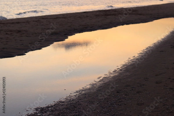 Fototapeta Beach mirror