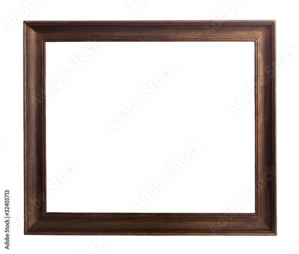 Obraz blank wooden frame