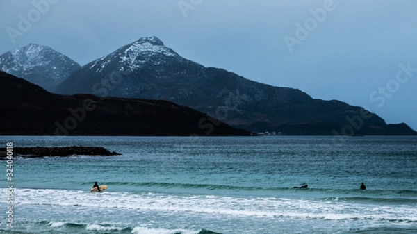Obraz surfeur in Norvège 
