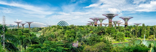 Obraz Gardens by the Bay in Singapore 