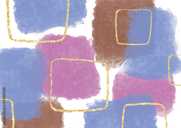 Obraz 幾何学模様の背景イラスト素材