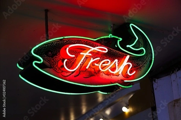 Fototapeta Fish Sign