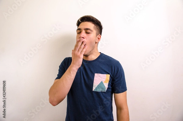 Obraz Bored young man