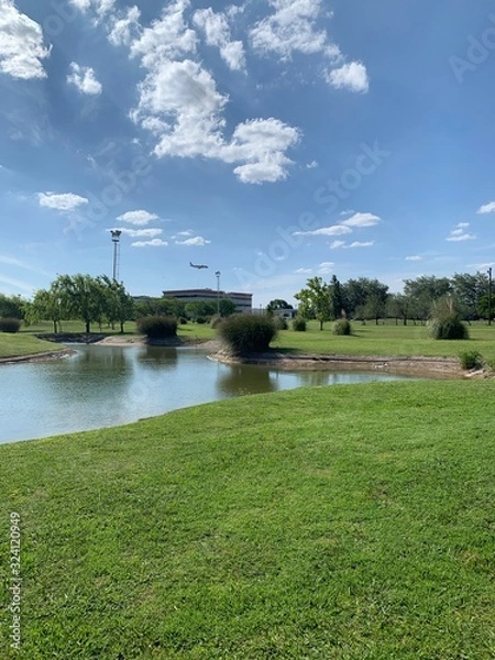 Obraz golf y avion 2