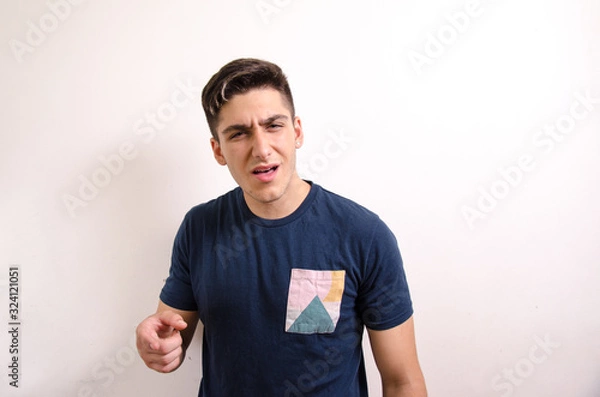 Obraz Bored young man