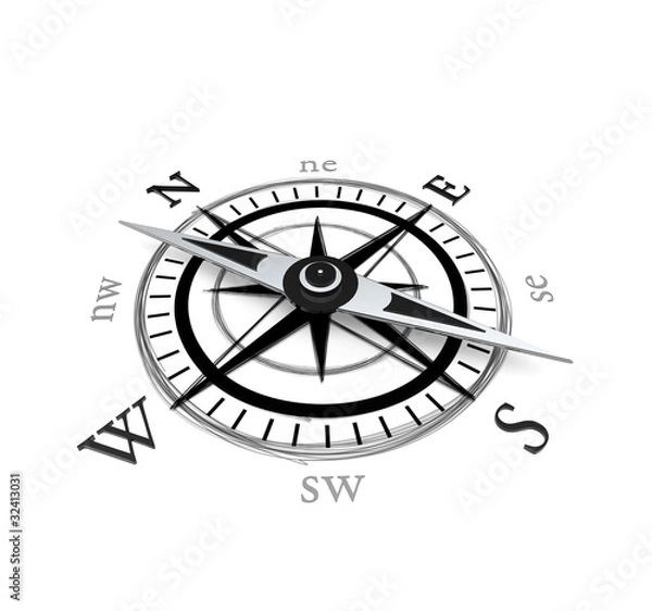 Fototapeta Kompass