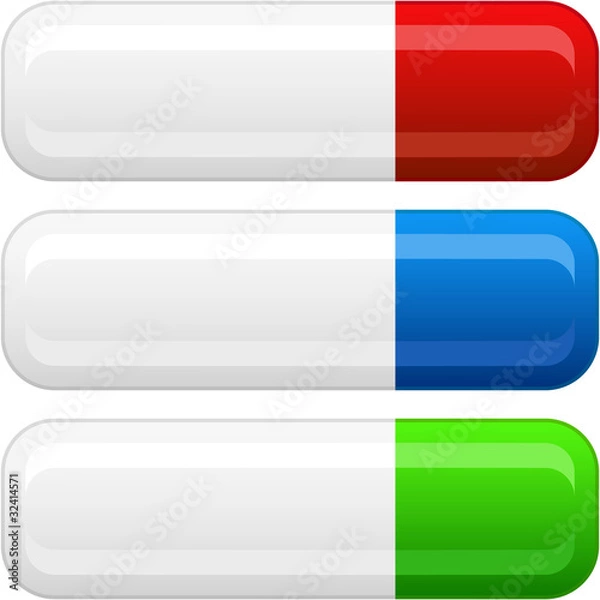 Fototapeta Vector collection of web elements