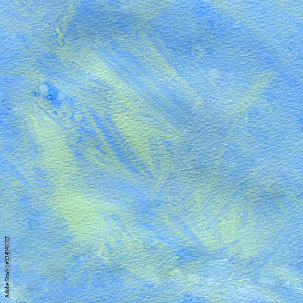 Obraz Blue seamless painted abstract texture or background