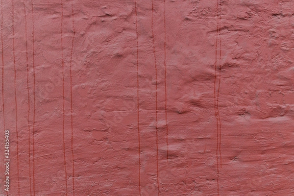 Obraz red painted concrete wall texture background