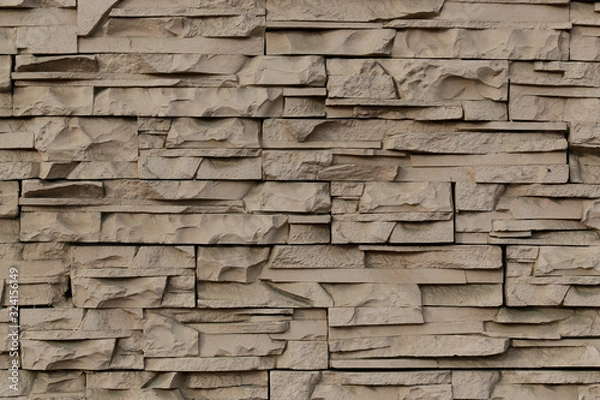 Obraz gray artistic rough brick wall abstract background