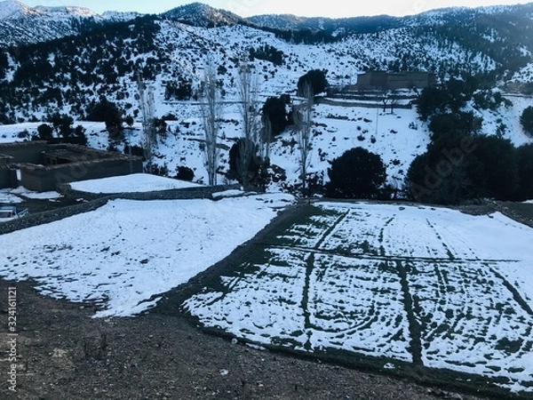 Obraz winter in the mountains