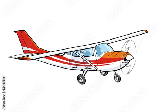 Obraz samolot cessna